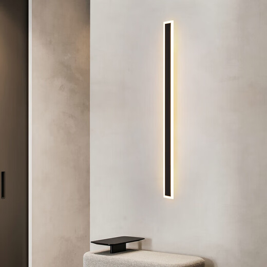 Huilide outdoor wall light waterproof aisle stair light long wall light outdoor balcony light door villa courtyard light J003 9227-[Rainproof model] 9227-30cm-neutral