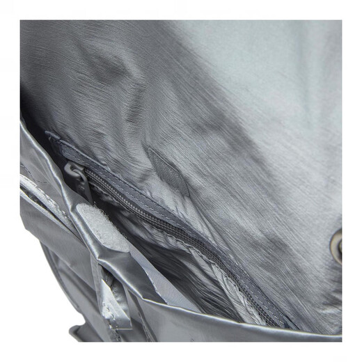 New Balance Mochila de nylon portátil versátil de moda para hombres y mujeres, parejas, plata, plata