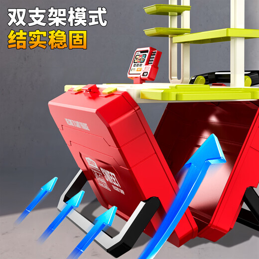 Yimi Children's Toys Player House Multifinectional Fast Food Truck Storage Costume pour garçons et filles 2 à 6 ans Cadeaux d'anniversaire pour enfants