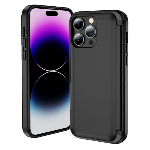 Honor adaptiert an iPhone15Promax Magnetic Lap Card Phone Case Card Bag Apple 14plus Wallet Style 1213 Cass-Card-Borang iPhone 15
