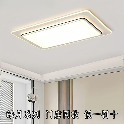 OPPLE2025新款2025新款照明皓月系列WCX11969LED吸顶灯客厅灯卧室灯现 皓月 白色+黑色 36W