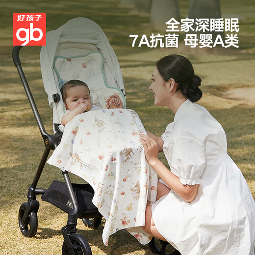 Goodbaby (gb) baby mat baby stroller mat baby stroller ice silk mat maternal and infant category A washable mat 72*40cm