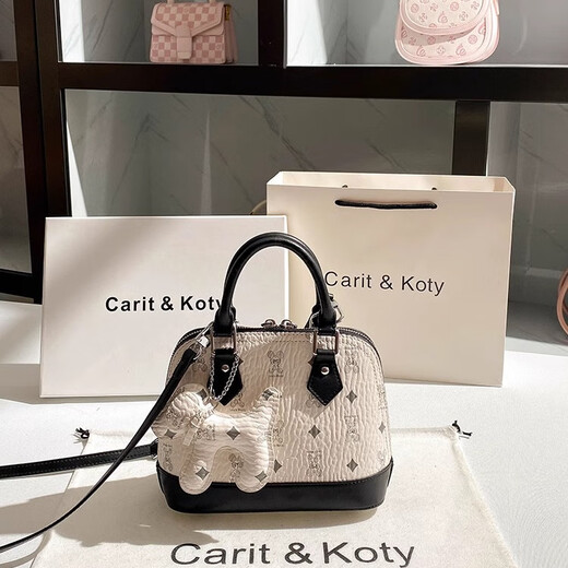 Cálculo/Keenck Bag de diseño de nicho de mujer 2025 NUEVA TEXTURA AL MARDIA Y MODIA Bolsa de concha versátil Crossbody White