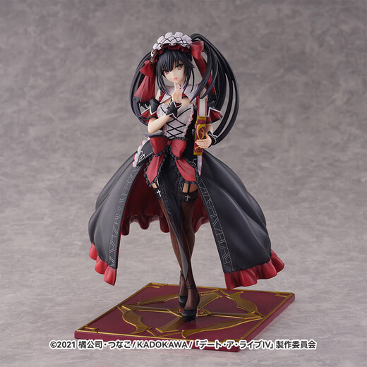 GOOD SMILE COMPANY【GSC】现货 约会大作战 1/7 时崎狂三 囁告篇帙Ver 手办玩具 时崎狂三 原装正版