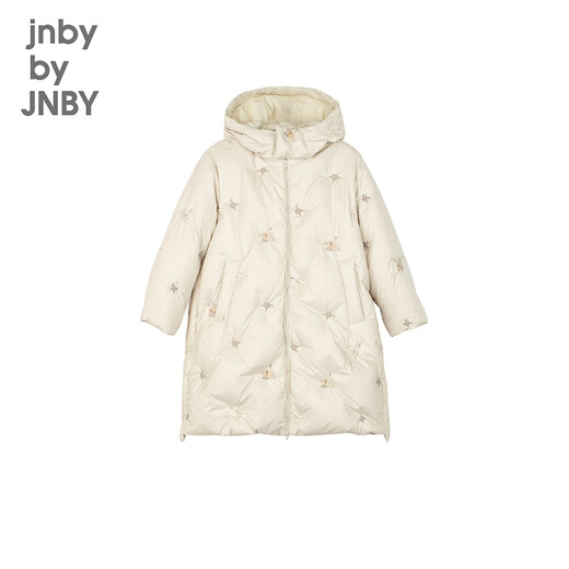 jnby by JNBY new Jiangnan cloth children's clothing winter long down jacket 1N0C13601 056 cold gray 100cm