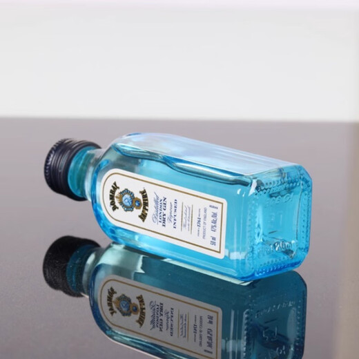 百加得（Bacardi）进口白朗姆酒+孟买蓝宝石金酒基酒调酒组合杜松子洋酒套装组合 * 50mL 2瓶