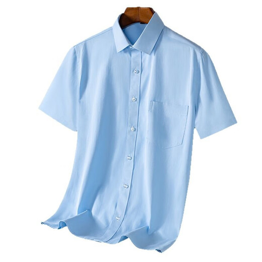 TJQ High-Ded 2025 Summer de manga corta de manga corta de manga corta de la sola de moda de mediana edad y solapa de moda jóvenes de bolsillo de bolsillo de bolsillo real DX6624 DX6624 m /165 [peso recomendado] 100-120Jin [Jin equivale a 0.5 kg]