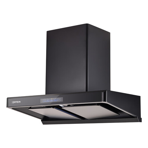 Oppein Range Hood European Range Hood Maison 18 Volume d'air Volume grand aspiration à petite taille Capuche intelligente Hood Efficacité énergétique de premier niveau Plotte de fumée SET SP673 [HOOD SEUX]