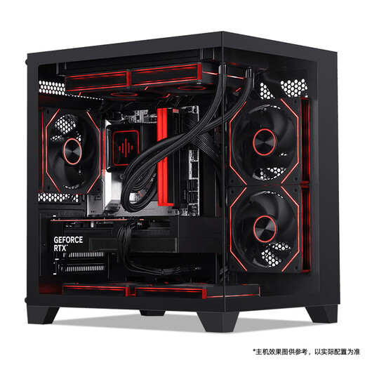 ASUS (ASUS) assembled computer i7 14700KF/RTX5060Ti graphics card 5060 host family bucket graphics card game design desktop assembled computer host complete machine DIY assembly machine 1 14600KF+5060丨D4