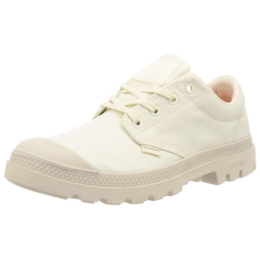 PALLADIUM Pampa Ox Seeker Lite+ Wp+ Anti-slip and wear-resistant Low-top Canvas shoes Men and women White 42