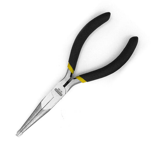 Stanley (STANLEY) black handle mini needle nose pliers multifunctional long nose pliers needle nose pliers 5 inches 84-096-23