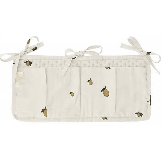 Tragen von Katzenbabys Crib reines Baumwoll am Krankenbett Aufbewahrung Hangsack Wickelbeutel Kinderwagen Hanging Bag Aufbewahrungstasche Kinderbett Aufbewahrung Hängende Beutel Orange Hanging Bag Spot