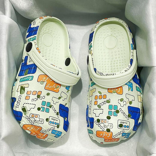 Pushui Fangfang Children's Slippers Soft Sof Sole Anti-Slip Shoes Baby Sandals Chaussures Bleu 30