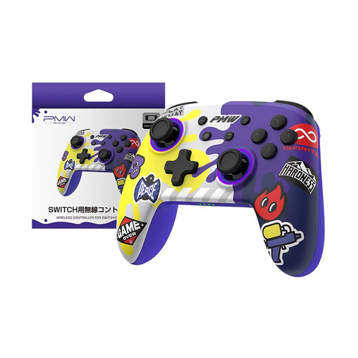 Bon valeur Switch Pro Controller Oled sans fil continu Hair Body Sense Sense Game Game Contrôleur Black Myth Wukong Good Value Controller Somatic Awakening L695