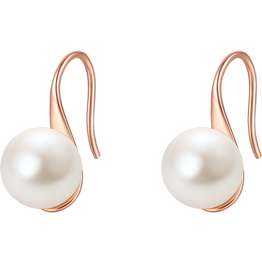 Saturday Fu S925 silver pearl earrings girl birthday gift X0911988 pair