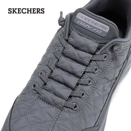 Skechers Tony Leung's same style cloud shoes autumn flash shoes for men and women same style casual running shoes couple leisurely shoes 232619 charcoal gray/CHAR 41
