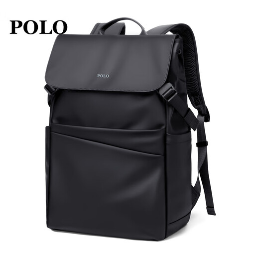 
POLO backpack men's flip travel backpack men's lightweight schoolbag 15.6/16-inch computer bag business travel bag