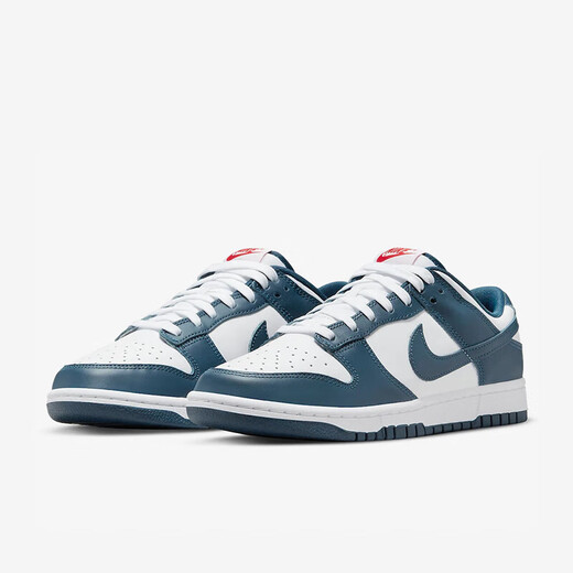 Nike Dunk Low Retro White Navy, Anti-Slip y Wear ReseSistant, Hombres de bajo peso de los hombres Ligerosas Caparías Ligeros DD1391-400 38.5