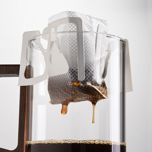 CLITON ear-hanging coffee filter paper, portable hand-brewed coffee powder filter, drip-type hand-brewed coffee powder filter bag, 100 pieces