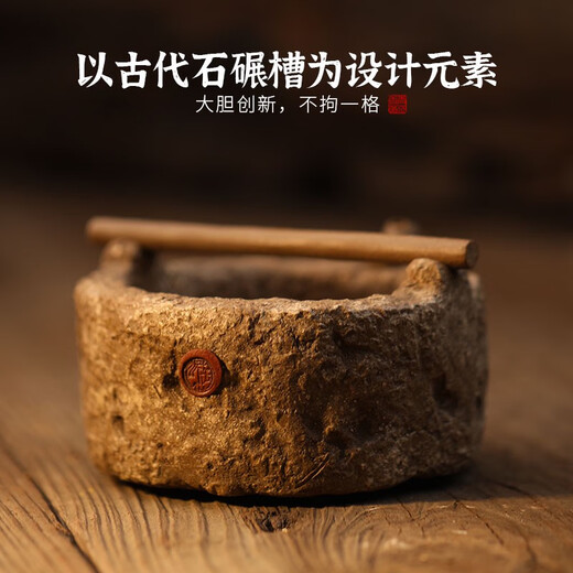 青沉紫砂檀香熏香炉线香底座香插香炉家用室内香薰炉沉香插香器盘香架 石韵+整木如意底座+高阶熏香组