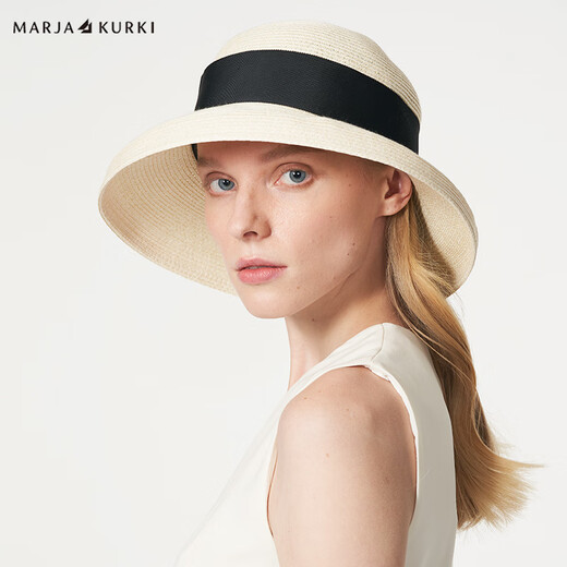 Maria Gucci (Marja Kurki) Sun Hat Hat à la femme Portable Portable Traité Sun Chat Fisherman Hat Milliner Ajustement Roman Holiday
