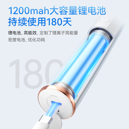 KONKA electric toothbrush adult model household magnetic levitation sonic electric soft bristle toothbrush rechargeable couple electric toothbrush pearl white 2 DuPont antibacterial soft brush heads