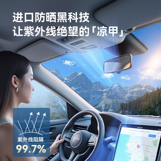 Made in Tokyo, the whole car glass window film (SUV model - shallow in the front and deep in the back), sun protection, heat insulation, explosion-proof, sun protection, privacy blocking, ultraviolet and infrared rays, clear and translucent car glass film