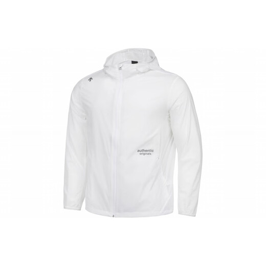 迪桑特（DESCENTE）高端Authentic系列户外防晒皮肤衣LOGO印花夹克外套男女同款 卡其色 100