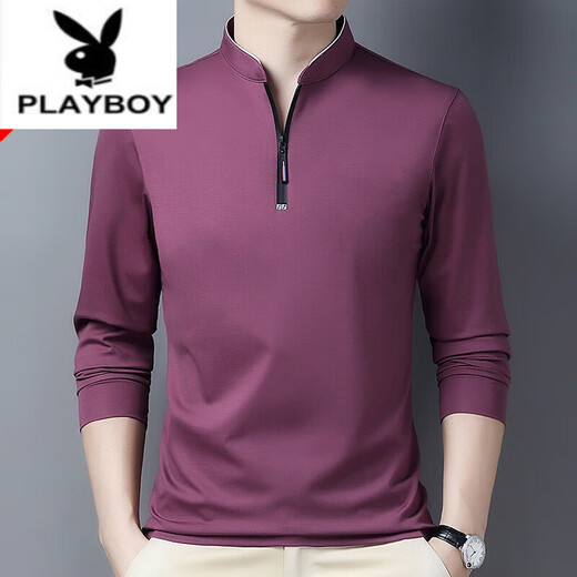 Playboy (Playboy) T-shirt à manches longues en coton pur
