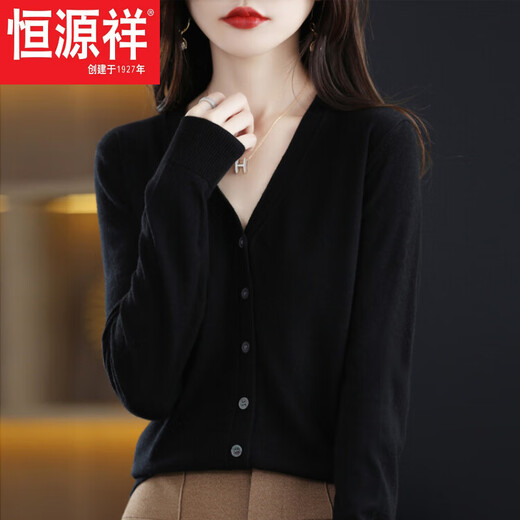 Hengyuanxiang 2025 Erstline-Nachahmungswoll-Strickjacke für Frauen Frühling und Herbst New Lose Pullover für Frauen Außengestrickte Pullover für Frauen Blau Die beliebte leichte Luxusmarke S in diesem Jahr