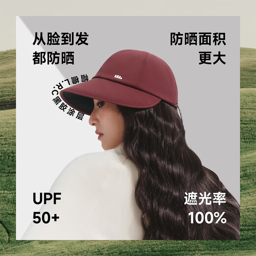 Beneunder sun hat women's sun hat 25 new detachable hair protection wig hat long straight hair peaked hat sun hat fashion