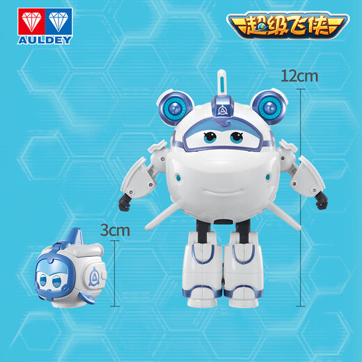 奥迪双钻（AULDEY）超级飞侠磁吸玩具变形合体机器人米莉米宝儿童玩具生日礼物750954