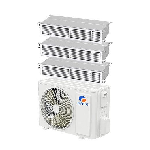 Gree (GREE) central air-conditioning household one-to-two to three-to-four hanging machine/cabinet machine/duct machine multi-connected full DC frequency conversion first-level energy efficiency central air-conditioning multiple indoor units optional 5 HP first-level energy efficiency one-to-three (3+1.5+1.5)