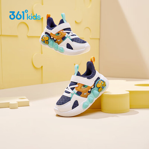 361°童鞋 儿童幼童鞋2025秋男女童卡通造型软弹宝宝鞋学步鞋 蓝26