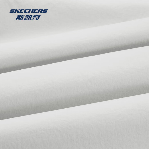 斯凯奇（Skechers）御光防晒衣男女同款凉感速干舒适运动户外透气连帽外套P224M032 月球灰/00MV XL
