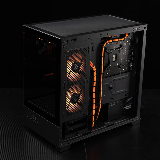 Gigabyte AMD Ryzen 7 9800X3D/RTX5080/5070Ti/RX9070XT e-sports game sea view room X870M family bucket desktop computer host thousand frames e-sports five R7 9800X3D丨9070XT Magic Eagle
