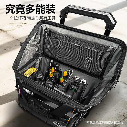 TOUGHBUILT Tuobi Tool Bag Multifunctional Weak Electrician Waterproof Hard Bottom Strong and Durable Push-pull Tug Tool Box TB-CT-61-14 Inch Tug Tool Bag Tool Bag