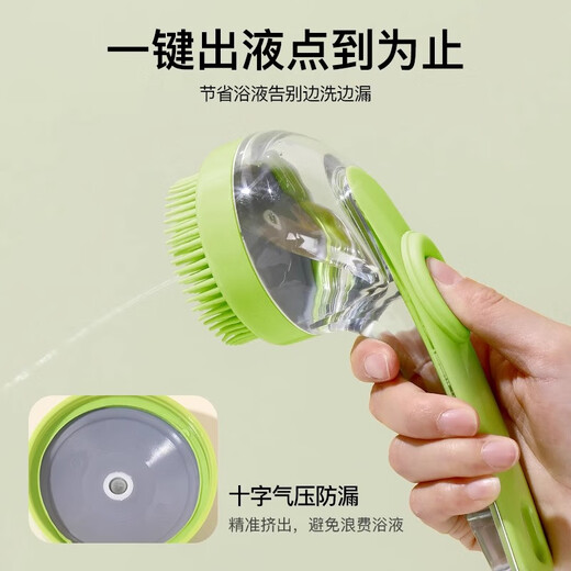 Bellega dog bath and comb Teddy Bichon special bath massage brush shower gel comb nail clipper cleaning and care tools two-piece bath set