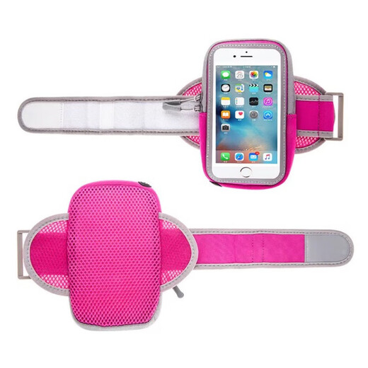 MIELANAT touch screen mobile phone running arm bag men's breathable sports women's mobile phone arm bag fitness equipment black large size - touch screen model (suitable for 5.1-6.5 inches)