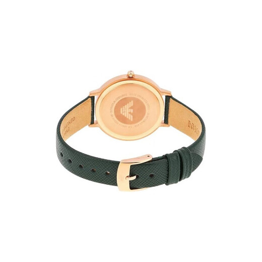 Emporio Armani Watch Quartz Bewegung Lederband 32mm weißes Zifferblatt Paare Fashion Watch AR11150 + Grünes Zifferblatt + Weißes Zifferblatt (Übereinstimmung)