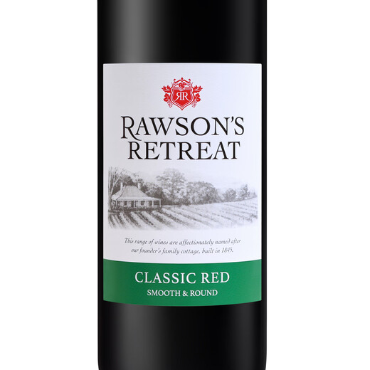 洛神山庄（Rawsons Retreat）奔富 经典干红葡萄酒 13度 750ml*6瓶 整箱装 官方直供 正品行货