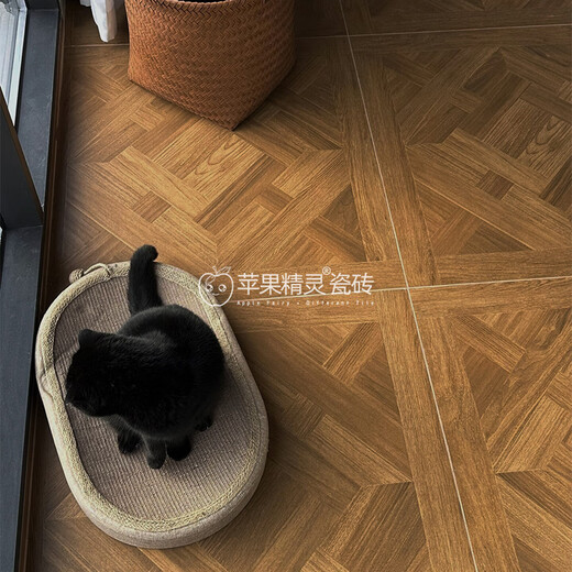 Apple Elf Versailles Parquet Wood Grain Chrick 600x600 Все керамический белый эмбрион столовой для спальни плитка по этало
