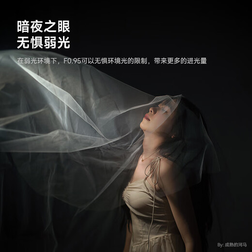 Xingyao Optical Brightin Star Xingyao 35mm F0.95 portrait large aperture Night God portrait half-frame lens Xingyao 35f0.95 suitable for Fuji X-mount silver