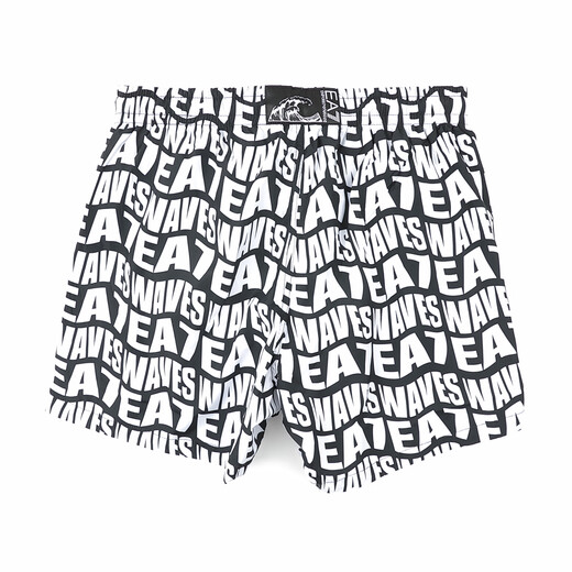 Armani/Armani EA7 Alphabet Alphabet Fashion Pantalones Pantalones de playa Cortos informales 7M000510 AF13062 Negro/Blanco FC123 M