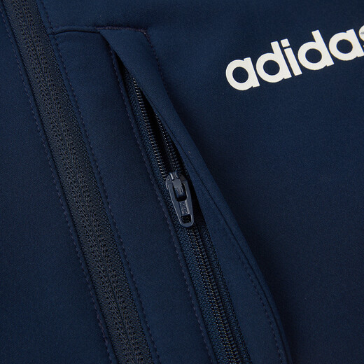 Adidas Jacke Herren 2025 Frühlings- und Herbst -New Casual Sportswear Mode vielseitige Kragenjacke Outdoor Fitness Running Clothes JE1343 [offizielles authentisches Produkt, eine gefälschte Entschädigung zehn] l