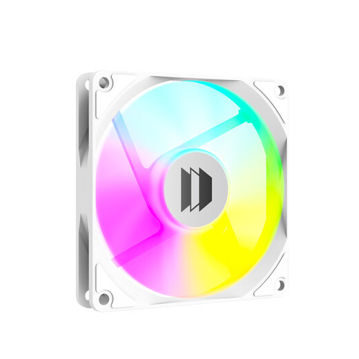 
UPSIREN UL-9215 9215W chassis fan 4pin PWM ARGB divine light synchronization 2700 speed 9cm temperature control mute 15mm thickness thin fan desktop computer 9215 white ARGB
