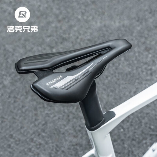 洛克兄弟（ROCKBROS）公路车座垫山地自行车鞍座中空短鼻舒适坐垫竞赛骑行单车 717车座 短鼻中空