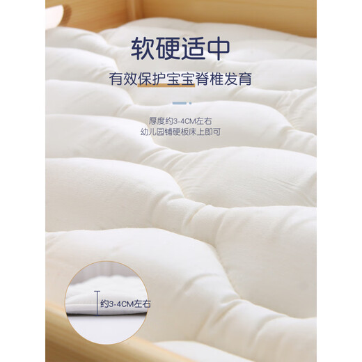 OUOETY蚕丝幼儿园床垫儿童午睡专用四季通用宝宝夏季天床褥垫被午休褥子 蚕丝床垫+床垫套(森林)幼儿园专用 13557