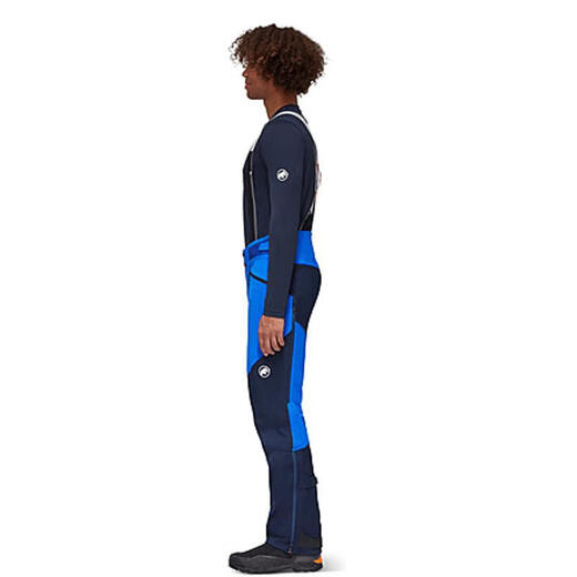 Mammut Herrenhosen EiFeld Guide So im Freien winddicht, warm, atmungsaktiv, abgenutzt, Männer-Riemen-Ski-Ladungshose Azurit/Nacht One Size 36