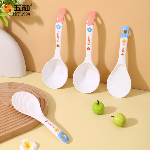 Wuhe (WUHE) Wuhe Melamine Children's Tableware Cute Cartoon Baby Bowl Food Tableware Restaurant Home Dining Insulation Mat 3893